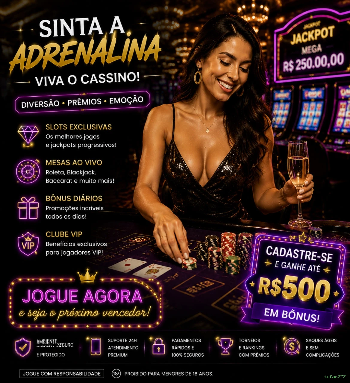 APP oficial da tufao777 para mobile